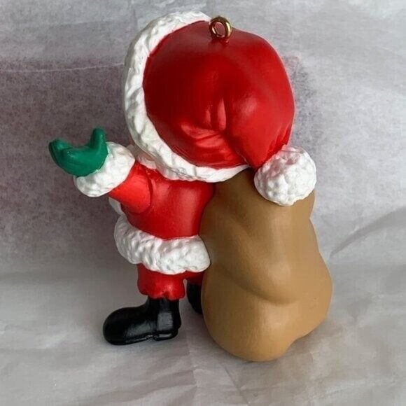 Hallmark Keepsake Ornament Vintage 1993 Elmer Fudd with Santa Sack Original box - Picture 4 of 11